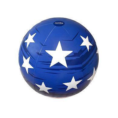 Americana Luxe 27” Jumbo Beach Ball Inflatable with American Flag