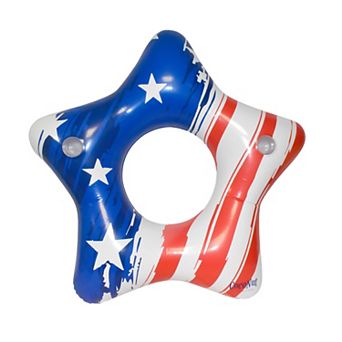 Americana Luxe 48" Star Shaped Pool Float