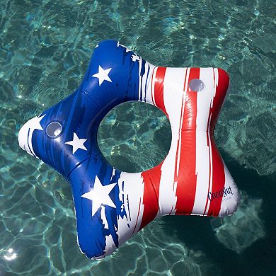 Americana Luxe 48" Star Shaped Pool Float