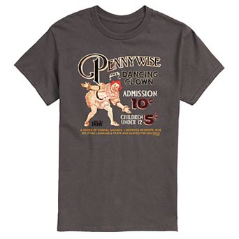 Men's Welcome To Derry "Pennywise The Dancing Clown" Short Sleeve Graphic T-Shirt