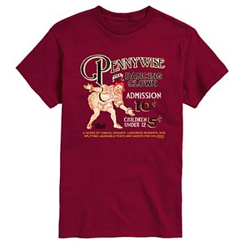 Men's Welcome To Derry "Pennywise The Dancing Clown" Short Sleeve Graphic T-Shirt