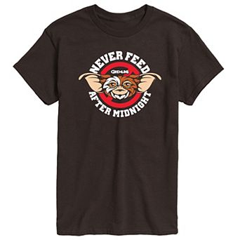 Men's Gremlins "Never Feed After Midnight" Short Sleeve Graphic T-Shirt