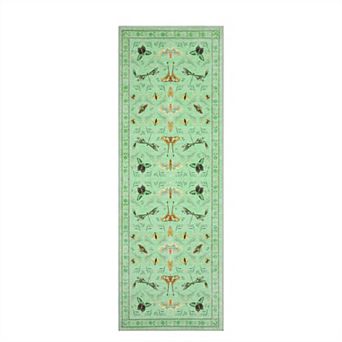 Machine Washable Soft Area Rugs for Living Room, Low Pile Non Slip Bedroom Rug Under Bed Ultra-Thin