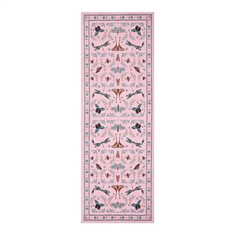 Machine Washable Soft Area Rugs for Living Room, Low Pile Non Slip Bedroom Rug Under Bed Ultra-Thin
