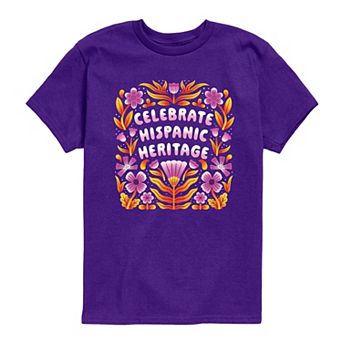 Boys 8-20 Celebrate Hispanic Heritage Short Sleeve Graphic Tee