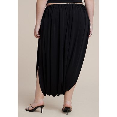 ELOQUII Women's Plus Size Super Draped Pant