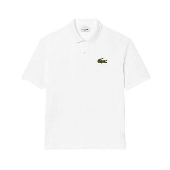 Lacoste Mens L.12.12 Embroidered Logo Loose Fit Polo Shirt