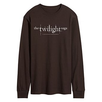 Men's The Twilight Saga Logo Long Sleeve Graphic T-Shirt