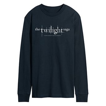 Men's The Twilight Saga Logo Long Sleeve Graphic T-Shirt