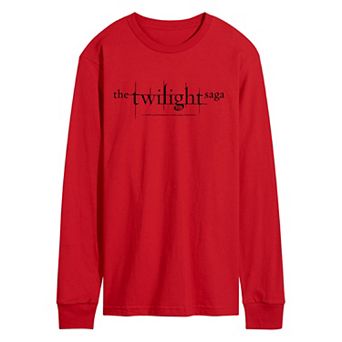 Men's The Twilight Saga Logo Long Sleeve Graphic T-Shirt