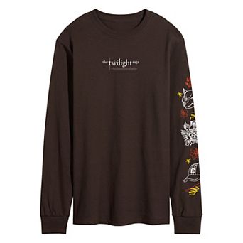 Men's The Twilight Saga Logo Graphic Long Sleeve Graphic T-Shirt