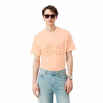 Lacoste Mens Logo Cotton T-Shirt