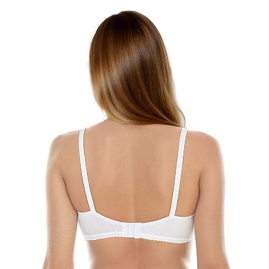 Bestform Striped Wireless Cotton Bra with Lightly-Lined Cups 5006248