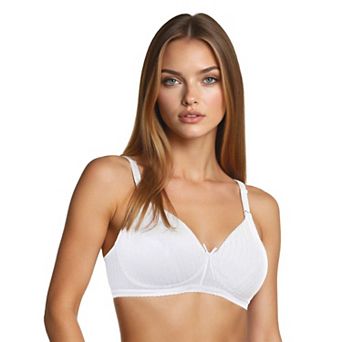 Bestform Striped Wireless Cotton Bra with Lightly-Lined Cups 5006248