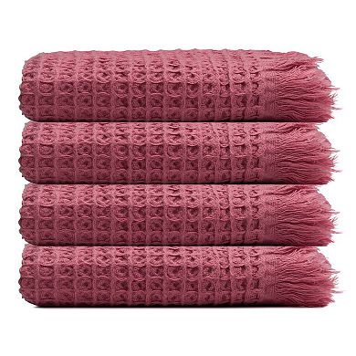 Waffle Turkish Cotton Kitchen & Guest Towel - Set of 2