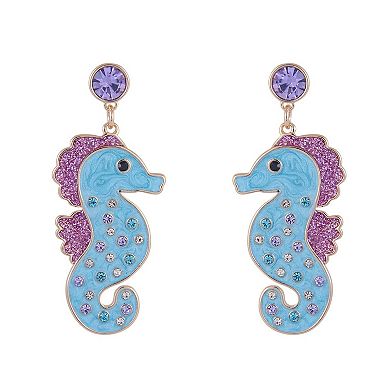 Hallmark Blue Seahorse Earrings