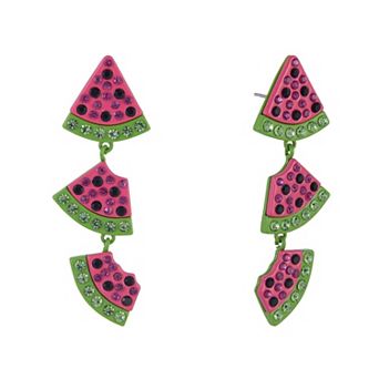 Hallmark Watermelon Linear Earrings