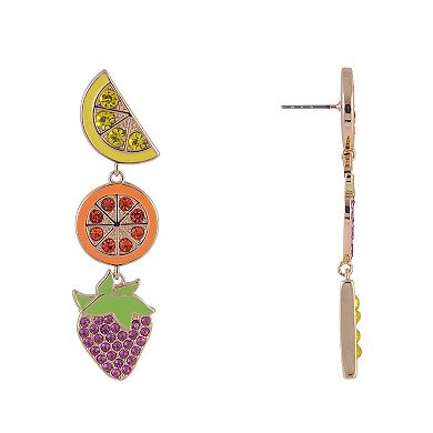 Hallmark Fruit Linear Earrings