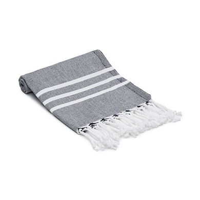 Trio Stripe Turkish Cotton Hand & Kitchen Towel Bundle