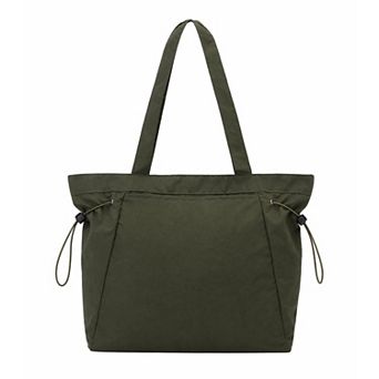 Large Capacity Totes for Women Shoulder Bag with Drawstring Design and Casual Style