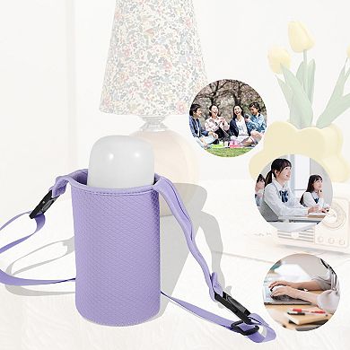 6.3" Insulated Carrier Pouch, Portable Sport Water Bottles