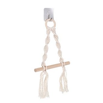Toilet Paper Holder, Bohemian Tissue Holder Wall Mounted Towel Rings for Home Decoration 1 pc