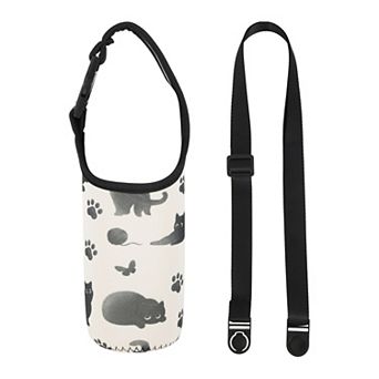 5.31" Insulated Carrier Pouch, Portable Sport Water Bottles