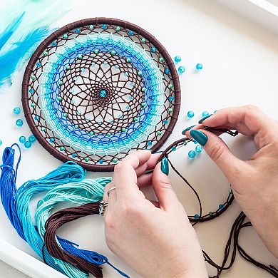 DIY Dream Catcher Kit, Making Dream Catcher Supplies Wall Hanging Handmade Dream Catcher Kits