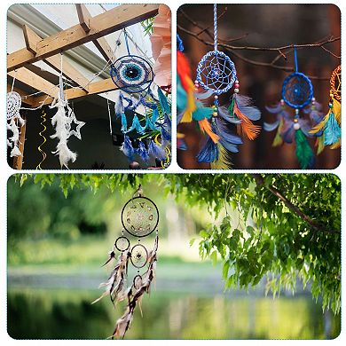 DIY Dream Catcher Kit, Making Dream Catcher Supplies Wall Hanging Handmade Dream Catcher Kits