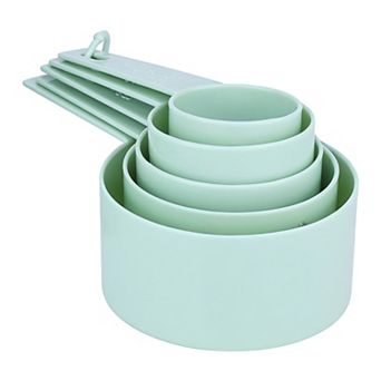 Plastic Measuring Spoons Set, Lightweight Kitchen Spoons for Dry and Liquid