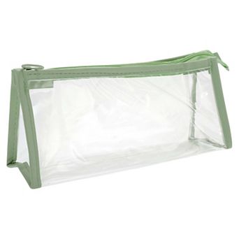 1 pc Pencil Case, Transparent Pen Pouch for Office Organizer