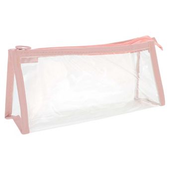 1 pc Pencil Case, Transparent Pen Pouch for Office Organizer