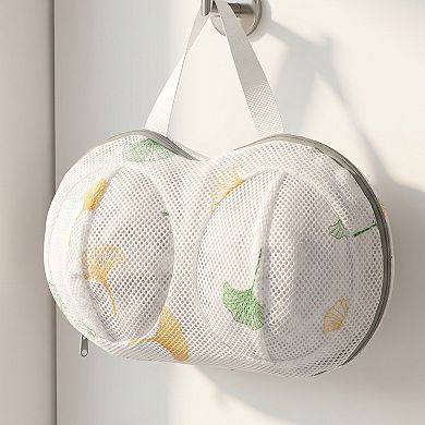 2 Pack Ployester Bra Laundry Bag, Mesh Lingerie Wash Bags, Zippered Fine Mesh Laundry Bag