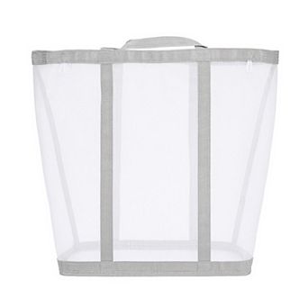 1 Pack Collapsible Laundry Basket, Polyester Laundry Hamper, Lightweight Laundry Hamper with Handles