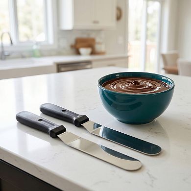 Spatula Set, 2 Pack Kitchen Spatula, Heat-Resistant Cooking Utensils, Dishwasher Safe, for Frying