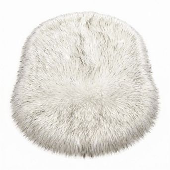 35"x24" Soft Shaggy Area Rug, Fluffy Bedroom Rugs, Non-Slip Furry Carpet for Nursery, Bedside Floor
