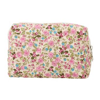 1 pc Women Portable Floral Quilting Bag for Travel Vacation Wedding