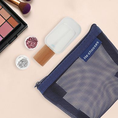 1Pc Lightweight Three-Dimensional Triangular Mesh Bag