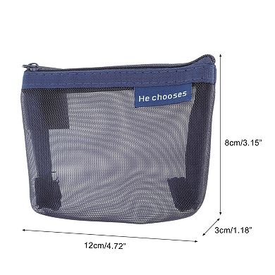 1Pc Lightweight Three-Dimensional Triangular Mesh Bag