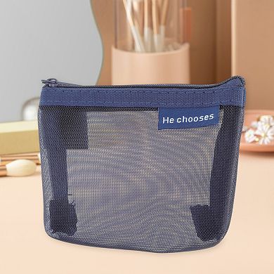 1Pc Lightweight Three-Dimensional Triangular Mesh Bag