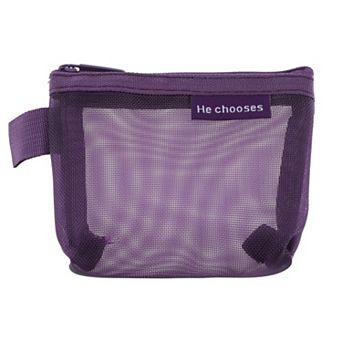 1 pc Lightweight Three-Dimensional Triangular Mesh Bag