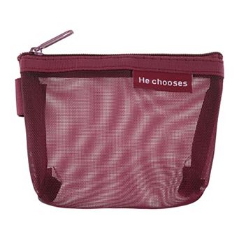 1 pc Lightweight Three-Dimensional Triangular Mesh Bag