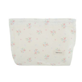 1 pc Lightweight Clutch Floral Makeup Bag