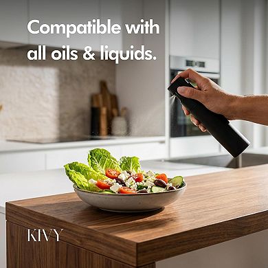 Glass Oil & Vinegar Sprayer for Cooking, Includes Funnel