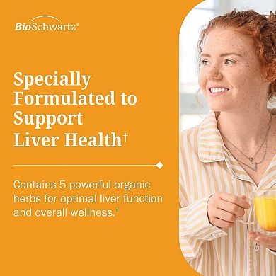 BioSchwartz Organic Liquid Turmeric Liver Support, 16 oz.