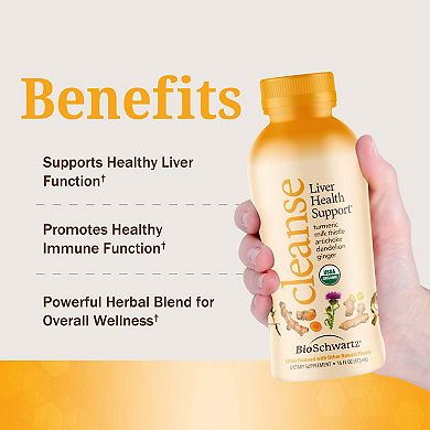 BioSchwartz Organic Liquid Turmeric Liver Support, 16 oz.
