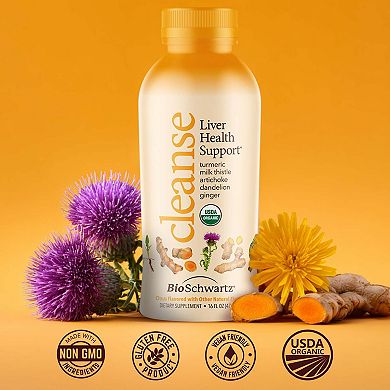 BioSchwartz Organic Liquid Turmeric Liver Support, 16 oz.