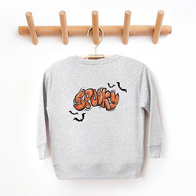 Spooky Graffiti - Toddler Graphic Sweatshirt