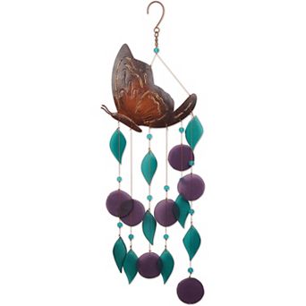 Butterfly Sea Glass Chime