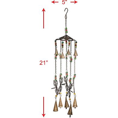 Blissful Dragonfly Bell Chime
